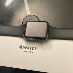 Hello this is a almost new Apple Watch